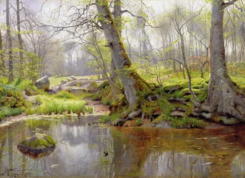 Waldteich, 1890